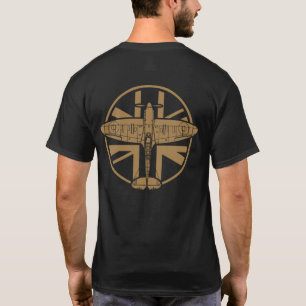 Camiseta Segunda Guerra Mundial Spitfire RAF 021 Middle Sto