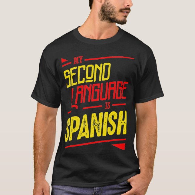 Camiseta Segunda lengua de España (Anverso)