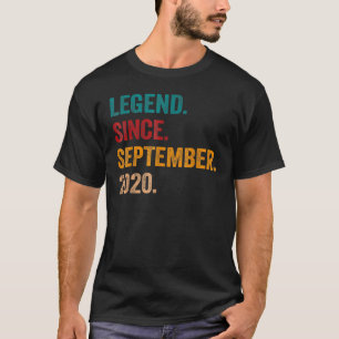Camiseta Segunda leyenda de 2 años desde septiembre de 2020