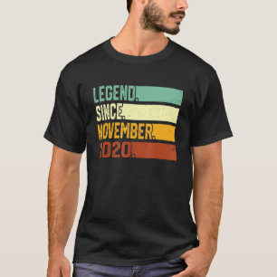 Camiseta Segunda leyenda de cumpleaños de 2 años desde novi