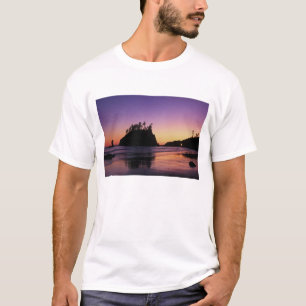 Camiseta Segunda playa al anochecer, Parque Nacional Olímpi