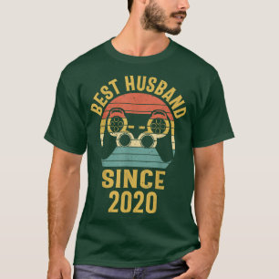 Camiseta Segundo aniversario de Boda para hombres mejor esp