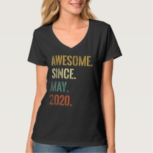 Camiseta Segundo cumpleaños de dos años de edad increíble d