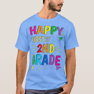 Camiseta Segundo curso feliz primer día escolar