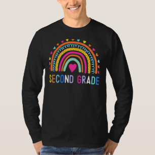 Camiseta Segundo grado Chicas arcoiris Equipo de profesores
