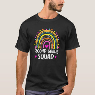 Camiseta Segundo grado Chicas arcoiris Equipo de profesores
