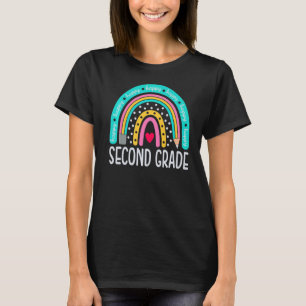 Camiseta Segundo grado Chicas arcoiris Equipo docente 2G