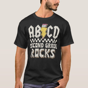 Camiseta Segundo Grado de ABCD vuelve a la escuela segundo 