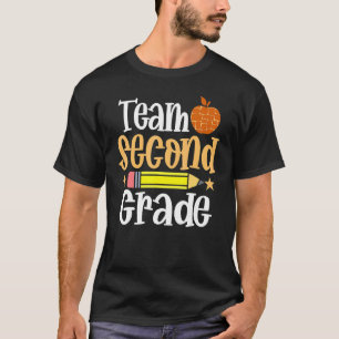 Camiseta Segundo Grado De Equipo De Nuevo Al Profesor De La