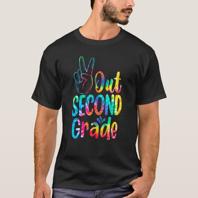 Camiseta Segundo Grado De Paz El Último Día De La Escuela S (Anverso)