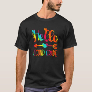 Camiseta Segundo Grado De Segundo Grado Cute Hello De Vuelt