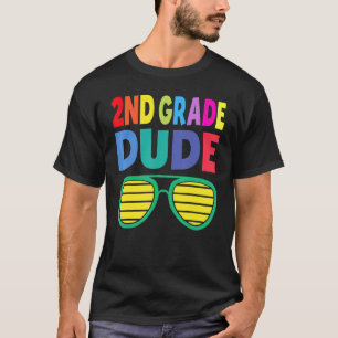 Camiseta Segundo Grado De Vuelta A La Escuela De Los Niños