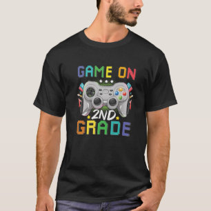 Camiseta Segundo Grado De Vuelta Al Juego De Video Gamer Es