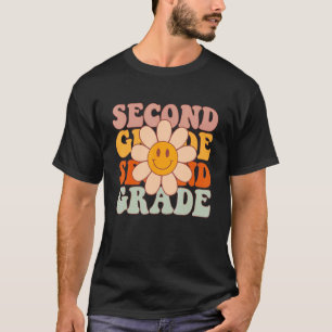 Camiseta Segundo Grado De Vuelta Al Profesor De Retro Escol