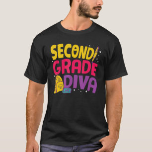 Camiseta Segundo Grado Diva Cute 2º Grado