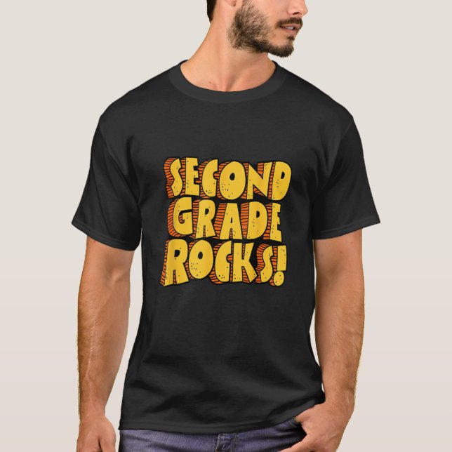 Camiseta Segundo grado roza a estudiante de segundo grado d (Anverso)