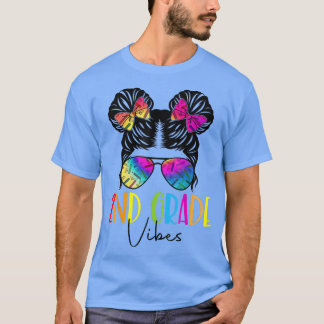 Camiseta Segundo Grado Vibes Messy Bun Hair Dye 2Grad
