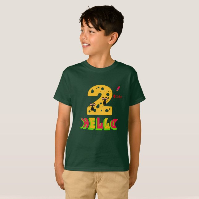 Camiseta Segundo grado y cónyuges (Anverso completo)