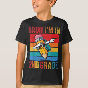 Camiseta Segundo Lápiz Dabbing Gr Danzando Bruh Im En 2Gr