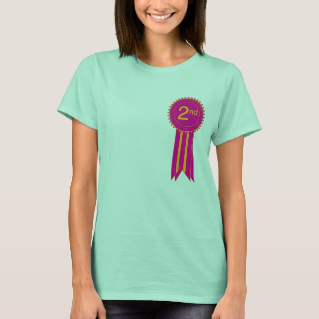 Camiseta Segundo lugar (Anverso)