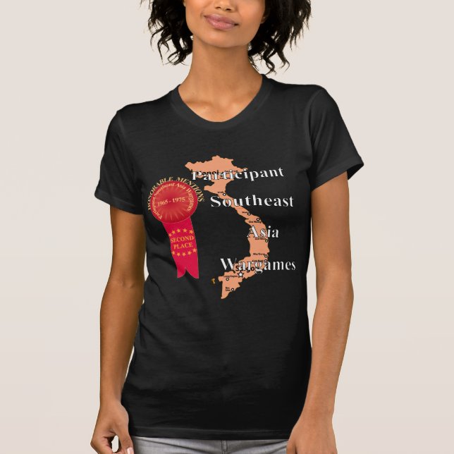 Camiseta Segundo lugar - Vietnam Wargames (Anverso)