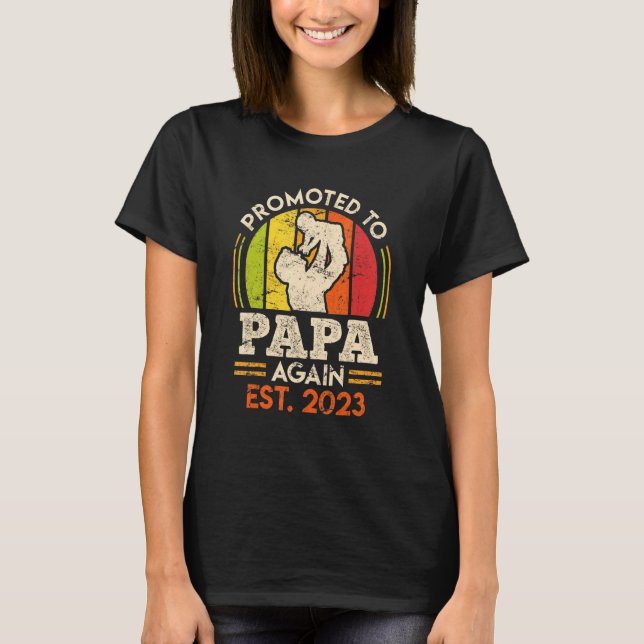 Camiseta Segundo Niño 2023 Padre De Dos Hijos (Anverso)