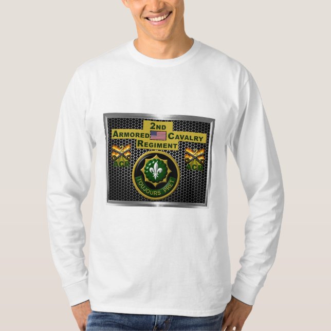Camiseta Segundo Regimiento de Caballería Armado "Siempre l (Anverso)