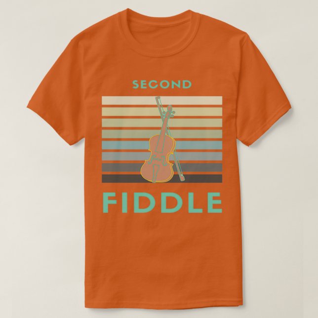 Camiseta Segundo violín de violín 2 (Diseño del anverso)