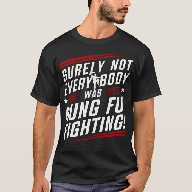 Camiseta Seguramente No Todos Fueron Kung Fu (Anverso)
