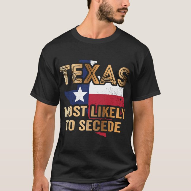 Camiseta Seguramente Texas se separará (Anverso)