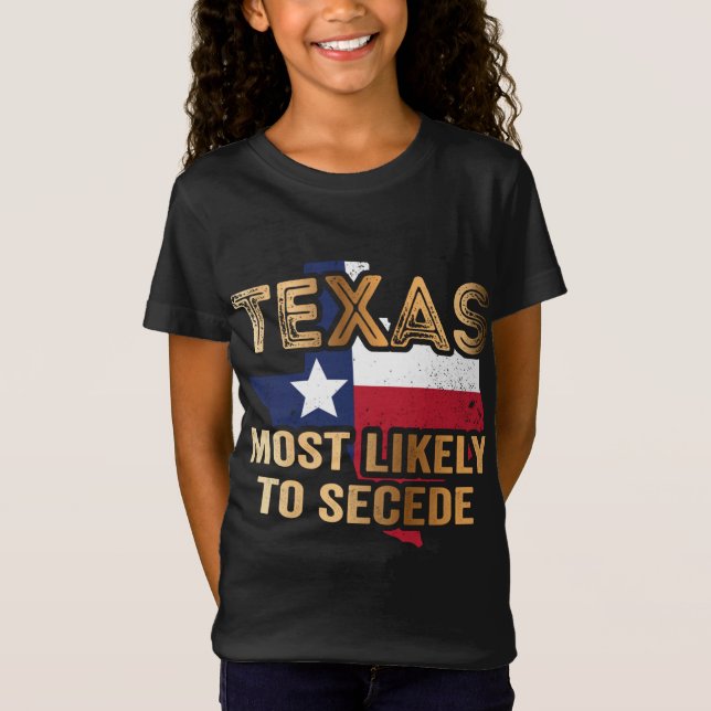 Camiseta Seguramente Texas se separará (Anverso)