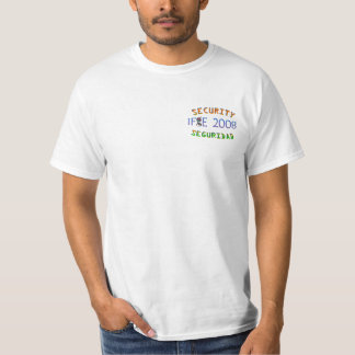 Camiseta Seguridad 2008 de IFGE
