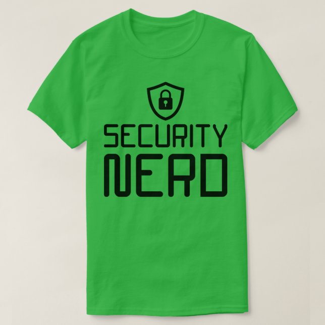 Camiseta Seguridad cibernética Seguridad informática Seguri (Diseño del anverso)