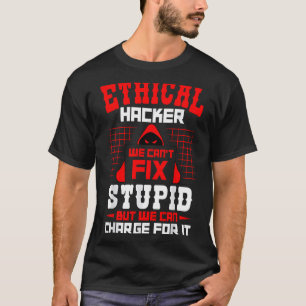 Camiseta Seguridad De Concienciación Sobre El hackeo De Cib