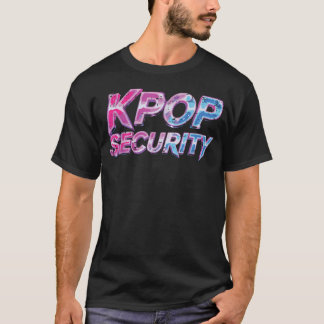 Camiseta Seguridad de Kpop Divertida Fiesta de Cumpleaños d
