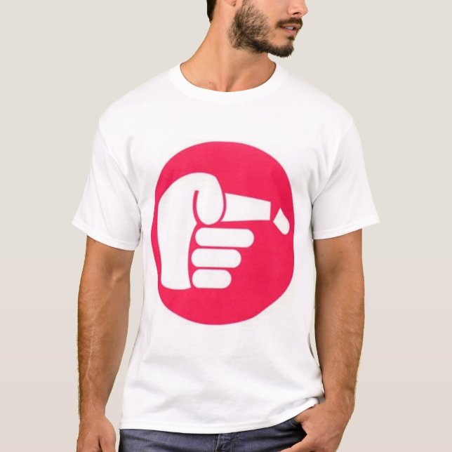 Camiseta Seguridad de la mano (Anverso)