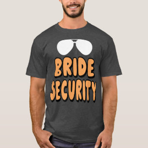 Camiseta Seguridad de la novia Sobrino Sobrina Hermano Herm
