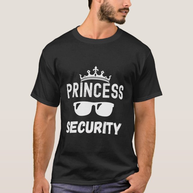 Camiseta Seguridad de la Princesa (Anverso)