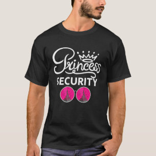 Camiseta Seguridad De La Princesa Dice Por El Novio Papá Br