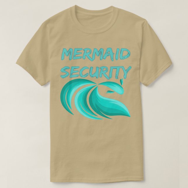 Camiseta Seguridad de la sirena 31 (Diseño del anverso)