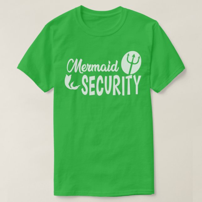 Camiseta Seguridad de la sirena 52 (Diseño del anverso)