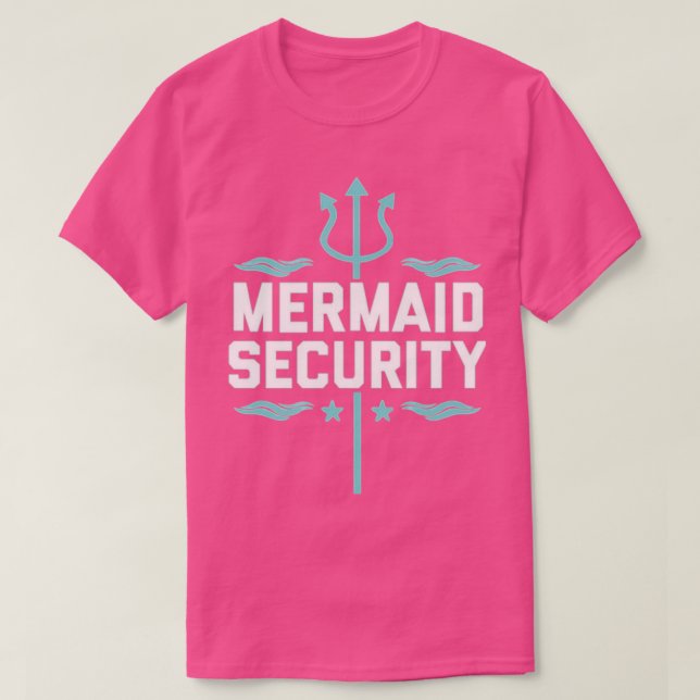 Camiseta Seguridad de la sirena 6 (Diseño del anverso)