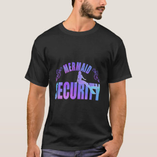 Camiseta Seguridad De La Sirvienta Merdad Mermen Sirena Cum