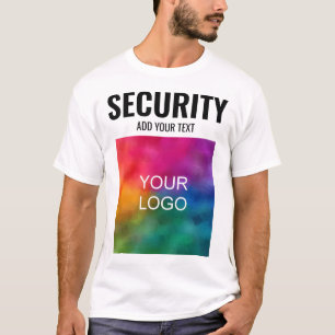 Camiseta Seguridad de los hombres de doble cara moderna de 