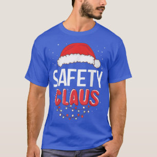 Camiseta Seguridad de los Navidades de Santa Claus con traj