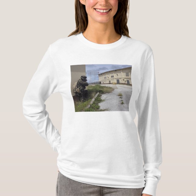 Camiseta Seguridad de los puestos de la marina (Anverso)