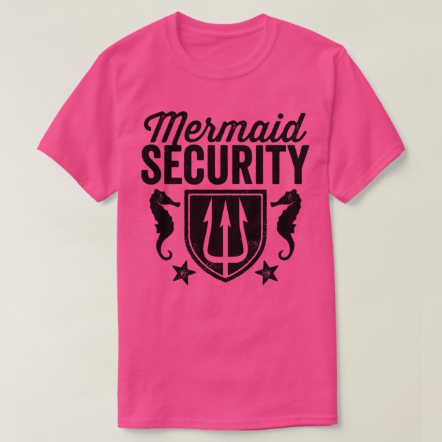 Camiseta Seguridad de Mermaid (Diseño del anverso)
