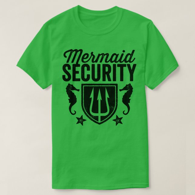 Camiseta Seguridad de Mermaid (Diseño del anverso)