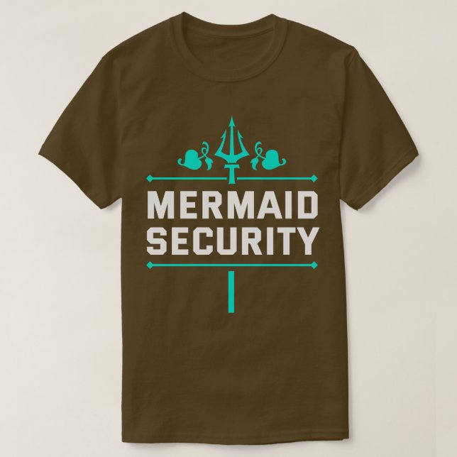 Camiseta Seguridad de Mermaid (Diseño del anverso)