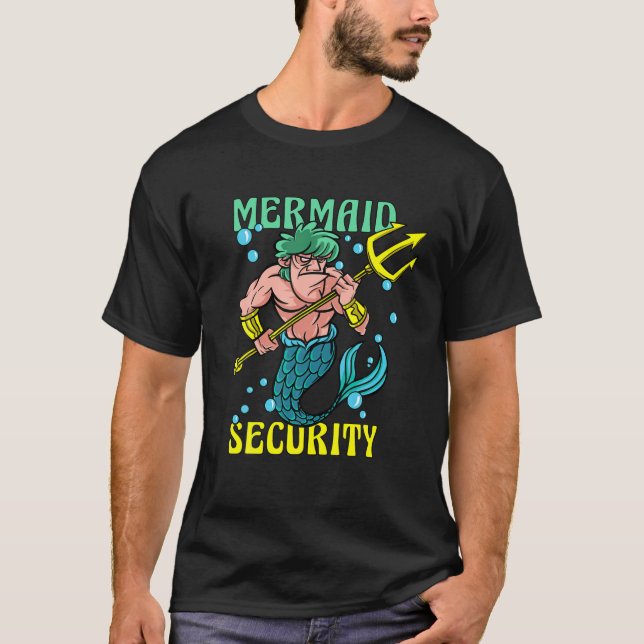 Camiseta Seguridad de Mermaid (Anverso)